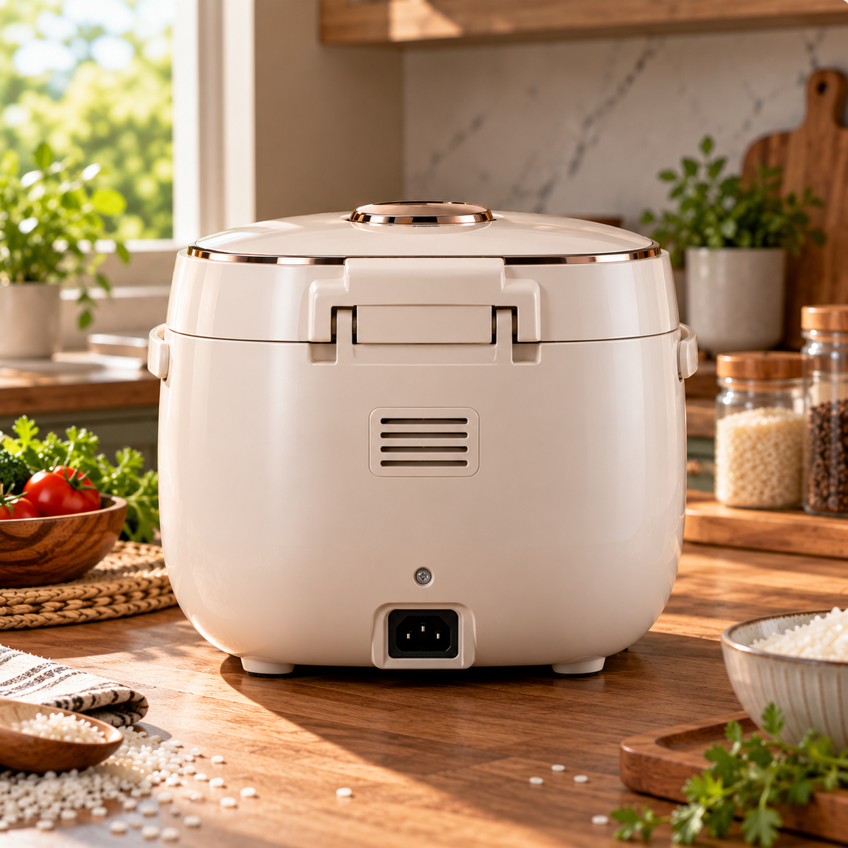 🍚 SKEEPM® GrainPulse Pro Smart Micro-Pressure Rice Cooker – Precision 3D Heating, Firewood-Style Rice, Congee, 24H Preset Timer, Keep-Warm & Non-Stick Everyday Cooking 💥