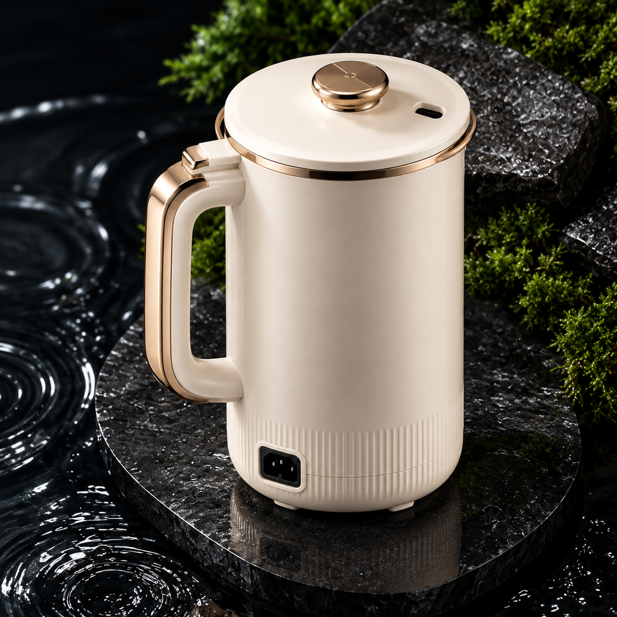 SKEEPM® SoyPure Pro 12-in-1 Smart Soy Milk Maker – Ultra-Quiet No-Soak Blending, Automatic Self-Cleaning, Nutrient-Lock Heating & BPA-Free Plant Milk System ✨