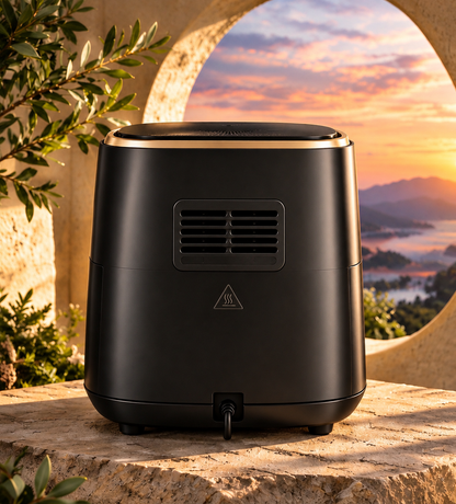 SKEEPM® AirCrisp Pro Compact Healthy Air Fryer – 360° Rapid Hot Air Cooking, Oil-Free Crisping, Space-Saving Design & Multi-Function Everyday Meal Maker 🌹